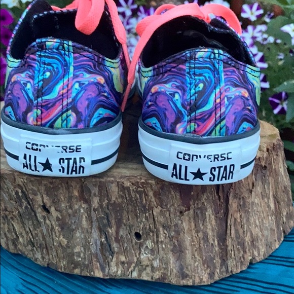 Psychedelic / Hippy Chick Converse Sz 7 - Picture 12 of 16